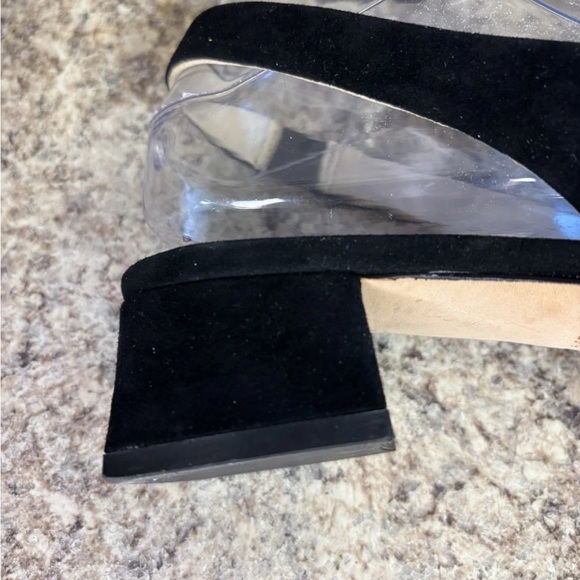 Kate Spade Black Slingback Heels with Bow - Picture 6 of 9